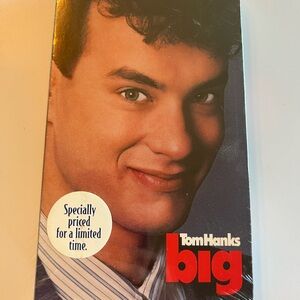 BIG VHS Movie Tom Hanks CBS FOX 1989 White CBS FOX Watermark SEALED NEW